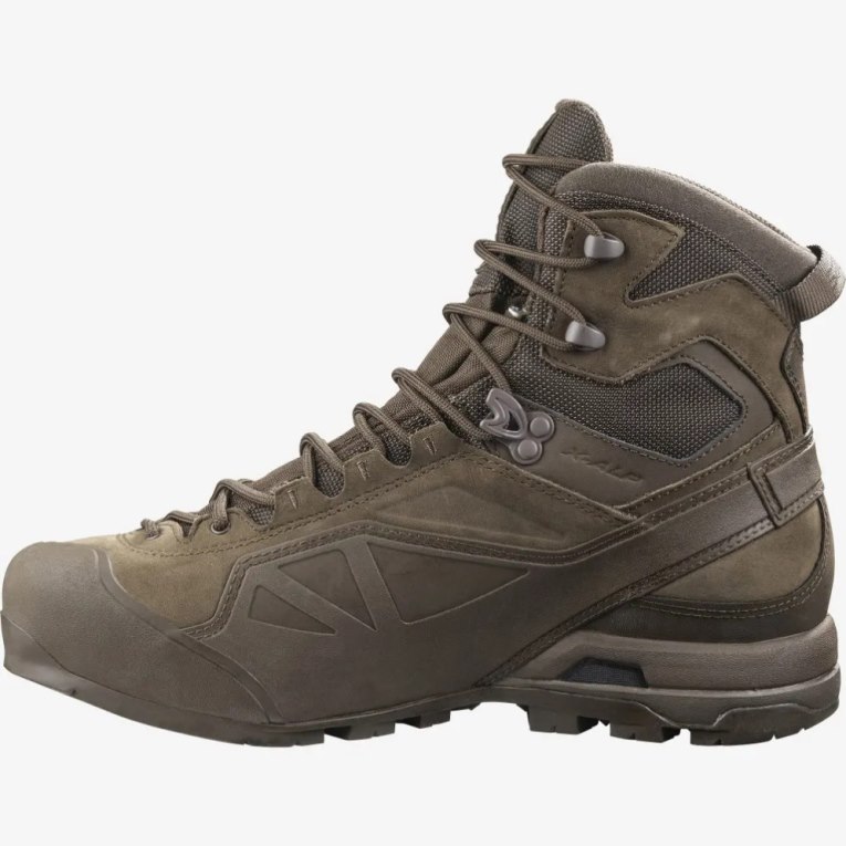 Botas Tácticas Salomon X Alp GTX Forces Hombre Marrom | MX JZOG967